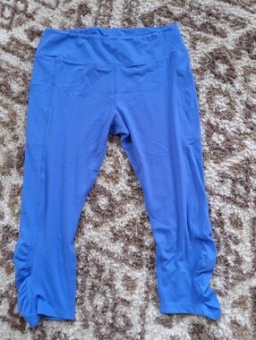 Avia Royal Blue Athletic Capri Leggings